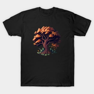 fantasy tree, 3d tree T-Shirt